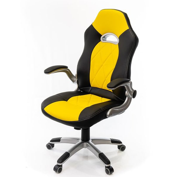 Кресло геймерское АКЛАС Форсаж 8 PL GTR TILT Чёрно-жёлтый Кресло геймерское АКЛАС Форсаж 8 PL GTR TILT Чёрно-жёлтый-0