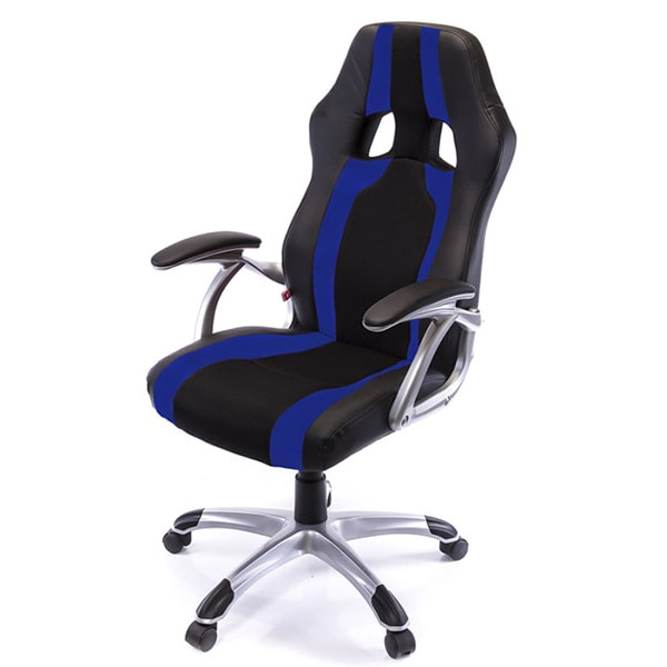 Кресло геймерское АКЛАС Форсаж 8 PL TILT Чёрно-синий Кресло геймерское АКЛАС Форсаж 8 PL TILT Чёрно-синий-0