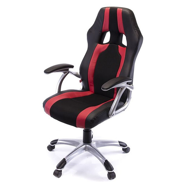 Кресло геймерское АКЛАС Форсаж 9 PL TILT Чёрно-красный Кресло геймерское АКЛАС Форсаж 9 PL TILT Чёрно-красный-0