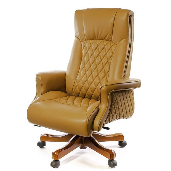 Крісло керівника АКЛАС Франсуа EX D-TILT Бежевий-0