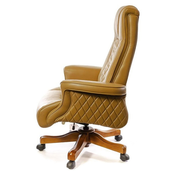 Крісло керівника АКЛАС Франсуа EX D-TILT Бежевий-2