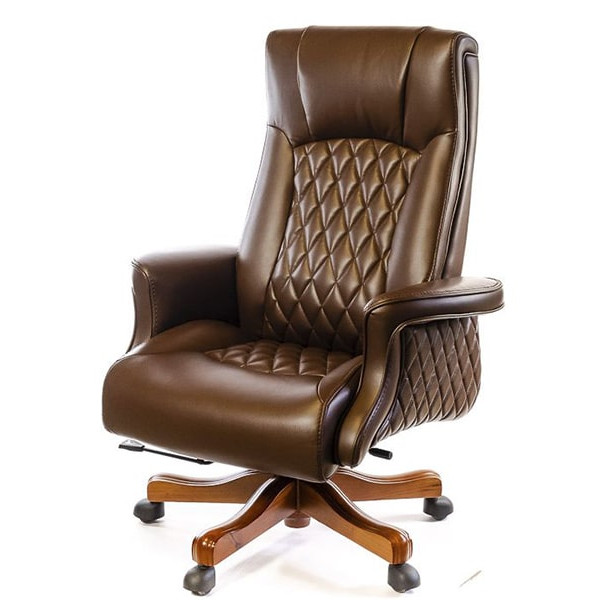 Крісло керівника АКЛАС Франсуа EX D-TILT Коричневий-0