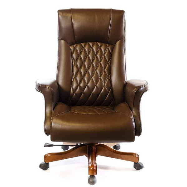 Крісло керівника АКЛАС Франсуа EX D-TILT Коричневий-1