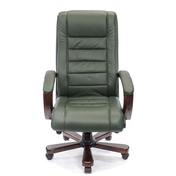 Крісло керівника АКЛАС Гаспар EX MB Зелений-1