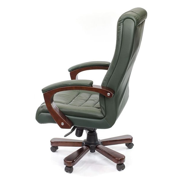 Крісло керівника АКЛАС Гаспар EX MB Зелений-2