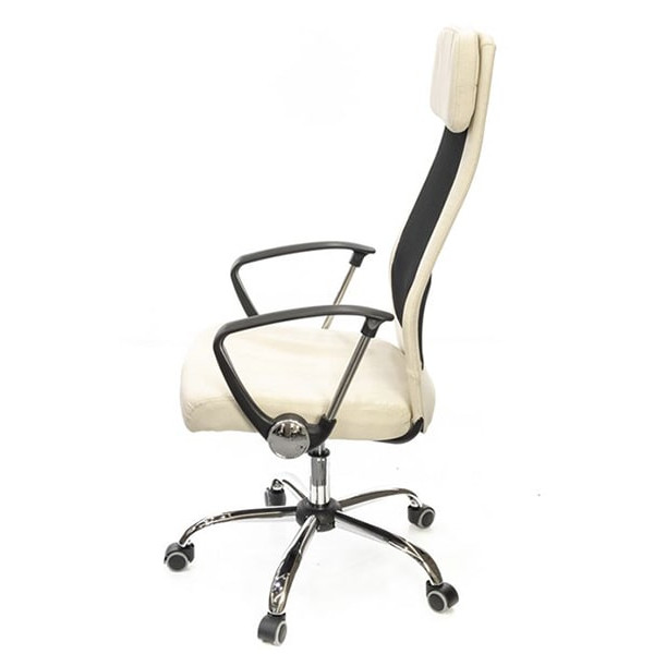 Крісло комп'ютерне АКЛАС Гілмор (Ультра) FX СН TILT Бежевий-2