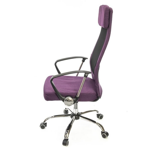 Крісло комп'ютерне АКЛАС Гілмор (Ультра) FX СН TILT Фіолетовий-2