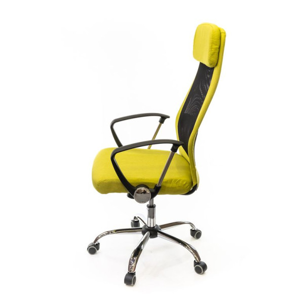 Крісло комп'ютерне АКЛАС Гілмор (Ультра) FX СН TILT Лаймовий-2