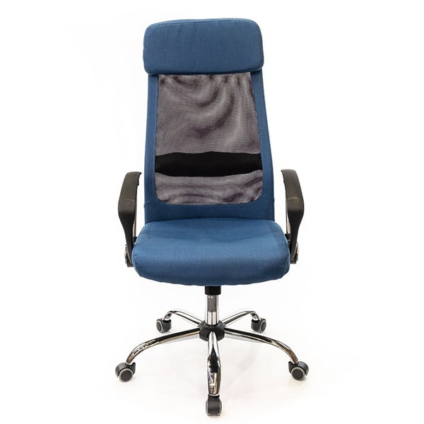 Крісло комп'ютерне АКЛАС Гілмор (Ультра) FX СН TILT Синій-1