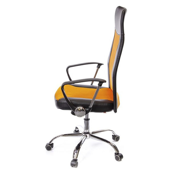 Крісло комп'ютерне АКЛАС Гілмор (Ультра) Люкс СН TILT Помаранчевий-2