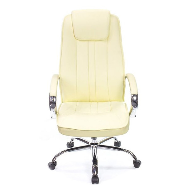Крісло керівника АКЛАС Глорія CH ANF Бежевий-1