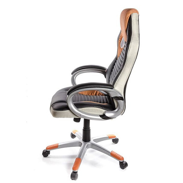 Кресло геймерское АКЛАС Григ PL TILT Оранжевый-2