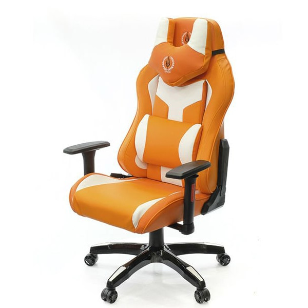 Кресло геймерское АКЛАС Гриндер PL RL Оранжево-белый Кресло геймерское АКЛАС Гриндер PL RL Оранжево-белый-0