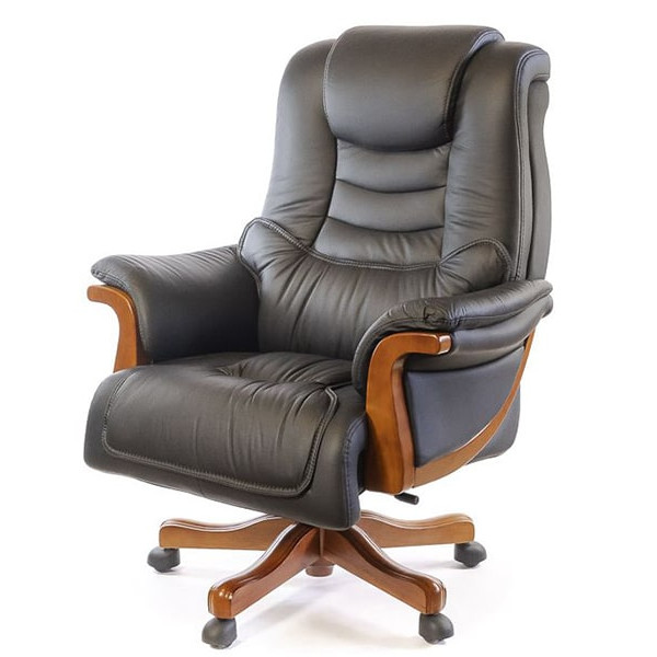 Кресло руководителя АКЛАС Гринвальд EX D-TILT Чёрный-0