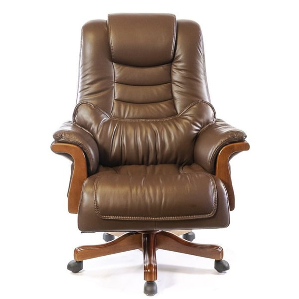 Крісло керівника АКЛАС Грінвальд EX D-TILT Коричневий-1