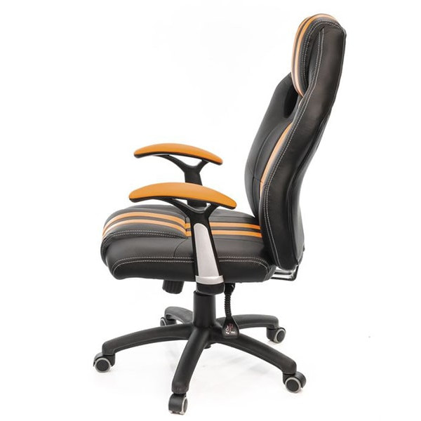 Кресло геймерское АКЛАС Гурон PL SR Чёрно-оранжевый Кресло геймерское АКЛАС Гурон PL SR Чёрно-оранжевый-2