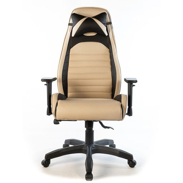 Крісло геймерське АКЛАС Хазард PL ANF Чорно-бежевий Крісло геймерське АКЛАС Хазард PL ANF Чорно-бежевий-1