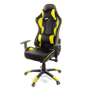 Кресло геймерское АКЛАС Хорнет PL RL Чёрно-жёлтый