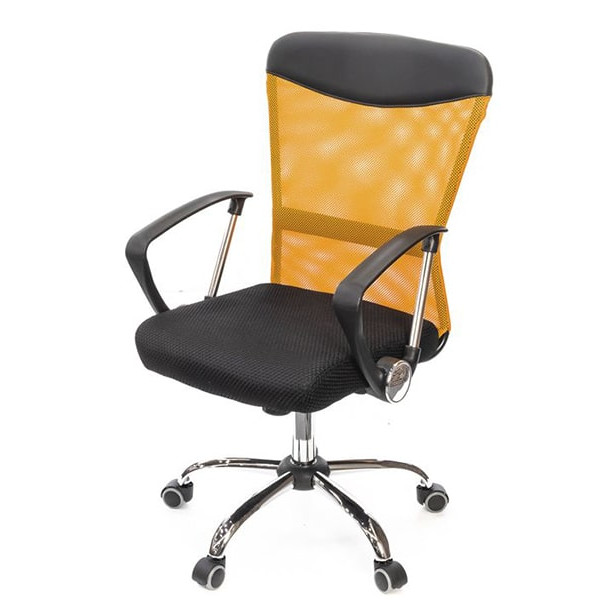 Кресло компьютерное АКЛАС Ирвин CH TILT Чёрно-оранжевый Кресло компьютерное АКЛАС Ирвин CH TILT Чёрно-оранжевый-0