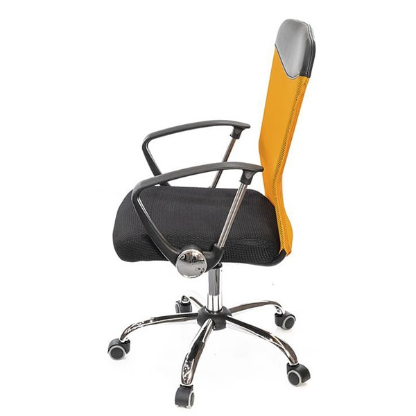 Кресло компьютерное АКЛАС Ирвин CH TILT Чёрно-оранжевый Кресло компьютерное АКЛАС Ирвин CH TILT Чёрно-оранжевый-2