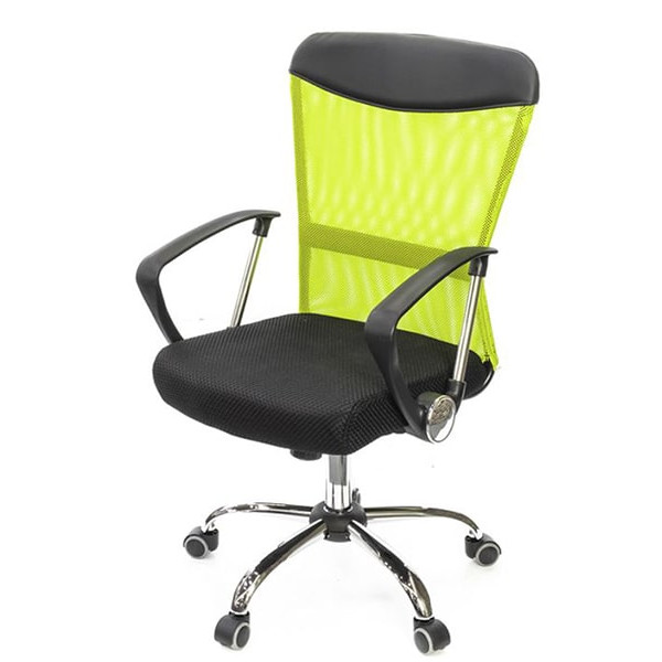 Кресло компьютерное АКЛАС Ирвин CH TILT Чёрно-салатовый Кресло компьютерное АКЛАС Ирвин CH TILT Чёрно-салатовый-0