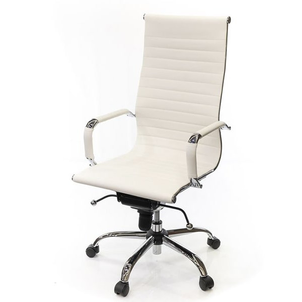 Крісло комп'ютерне Аклас Кап CH MB Білий Крісло комп'ютерне Аклас Кап CH MB Білий-0