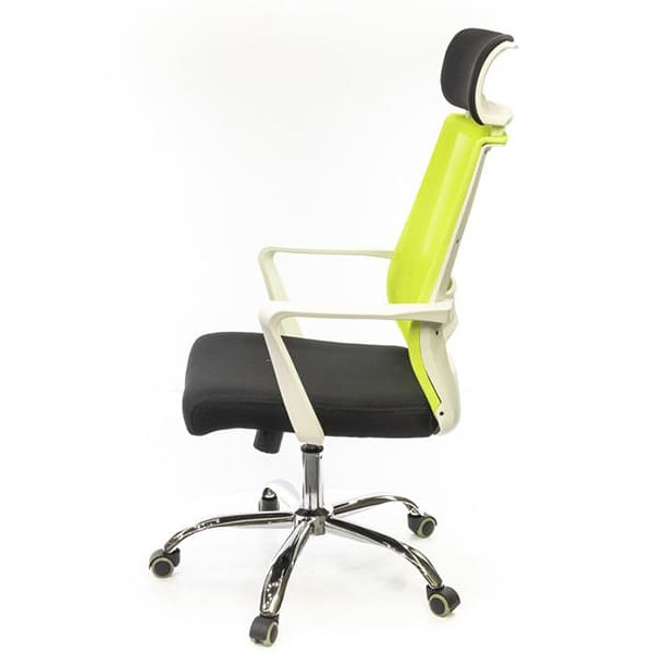 Кресло компьютерное АКЛАС Крокус W CH TILT Чёрно-салатовый Кресло компьютерное АКЛАС Крокус W CH TILT Чёрно-салатовый-2