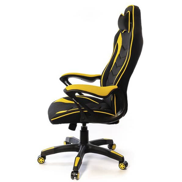 Кресло геймерское АКЛАС Кронум PL TILT Чёрно-жёлтый-2