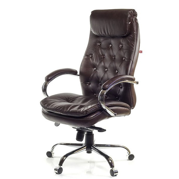 Крісло керівника АКЛАС Лаціо CH MB Коричневий-0