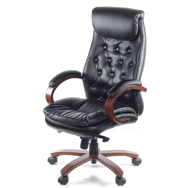 Кресло руководителя АКЛАС Лацио EX MB Чёрный-0