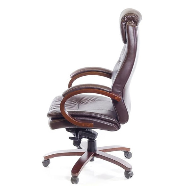 Кресло руководителя АКЛАС Лацио EX MB Коричневый-2