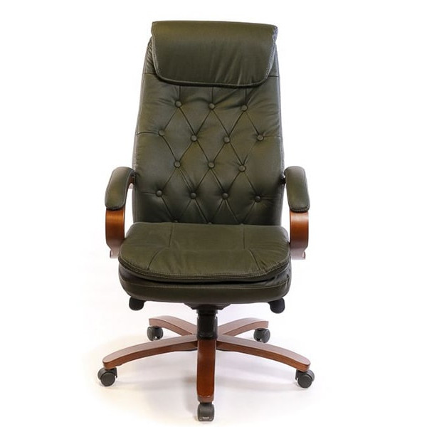 Крісло керівника АКЛАС Лаціо EX MB Зелений-1