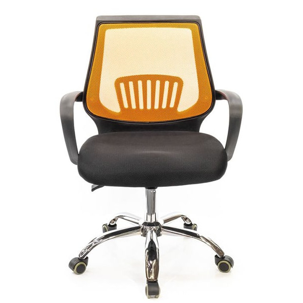 Крісло комп'ютерне АКЛАС Ларк CH PR Помаранчевий-1