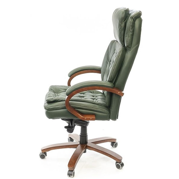 Кресло руководителя АКЛАС Людовик EX MB Зелёный-2