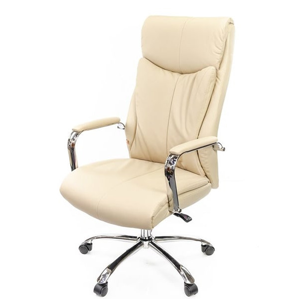 Кресло руководителя АКЛАС Маккай CH ANF Бежевый-0