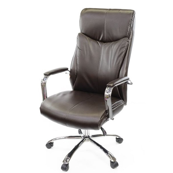 Кресло руководителя АКЛАС Маккай CH ANF Коричневый-0
