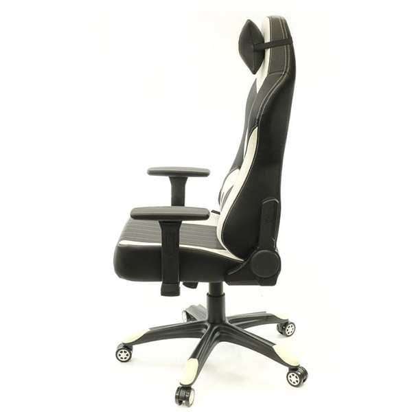 Кресло геймерское АКЛАС Мидж PL RL Чёрно-белый Кресло геймерское АКЛАС Мидж PL RL Чёрно-белый-2