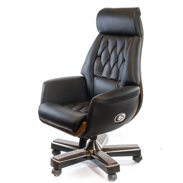 Кресло руководителя АКЛАС Миллер EX RL-MB Чёрный-0