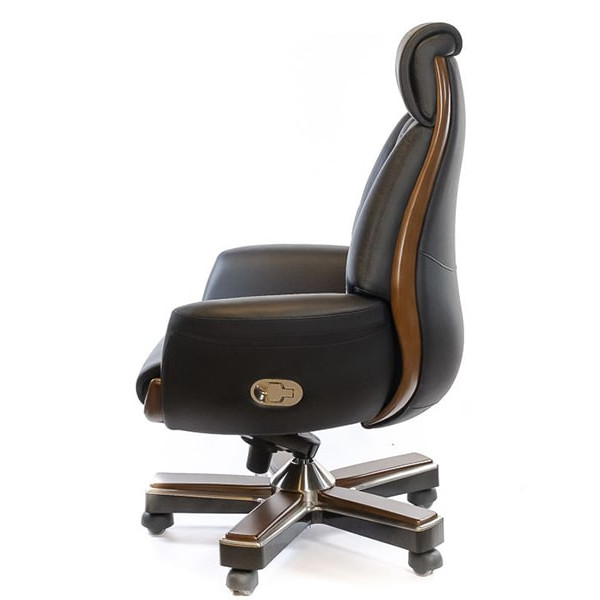 Кресло руководителя АКЛАС Миллер EX RL-MB Чёрный-2