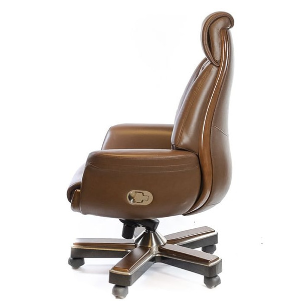 Крісло керівника Аклас Міллер EX RL-MB Коричневий-2