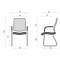 Кресло конференционное АКЛАС Мираж FX CH CF Чёрный-3-thumb