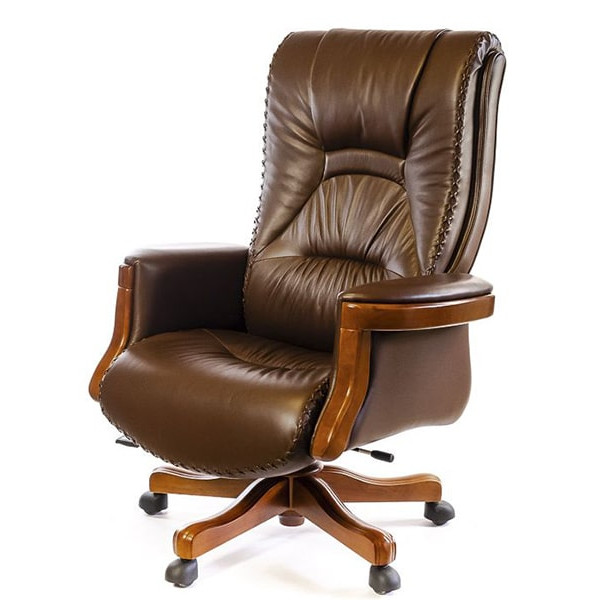 Кресло руководителя АКЛАС Морион ЕХ D-TILT Коричневый-0