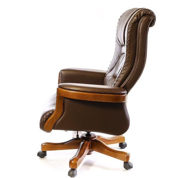 Кресло руководителя АКЛАС Морион ЕХ D-TILT Коричневый-2