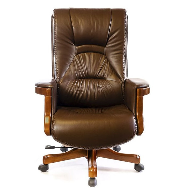 Кресло руководителя АКЛАС Морион ЕХ D-TILT Коричневый-1