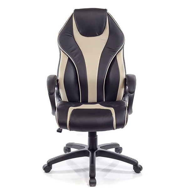 Кресло геймерское АКЛАС Мурано PL TILT Чёрно-тёмно-бежевый Кресло геймерское АКЛАС Мурано PL TILT Чёрно-тёмно-бежевый-1