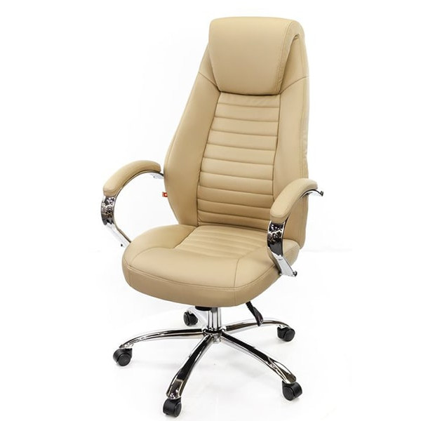 Кресло руководителя АКЛАС Олбери CH ANF Бежевый-0
