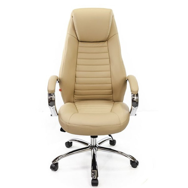 Кресло руководителя АКЛАС Олбери CH ANF Бежевый-1