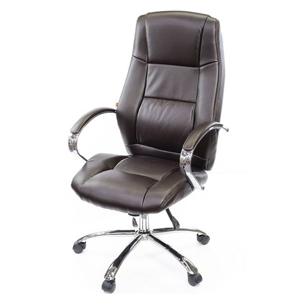 Кресло руководителя АКЛАС Оран CH ANF Коричневый-0