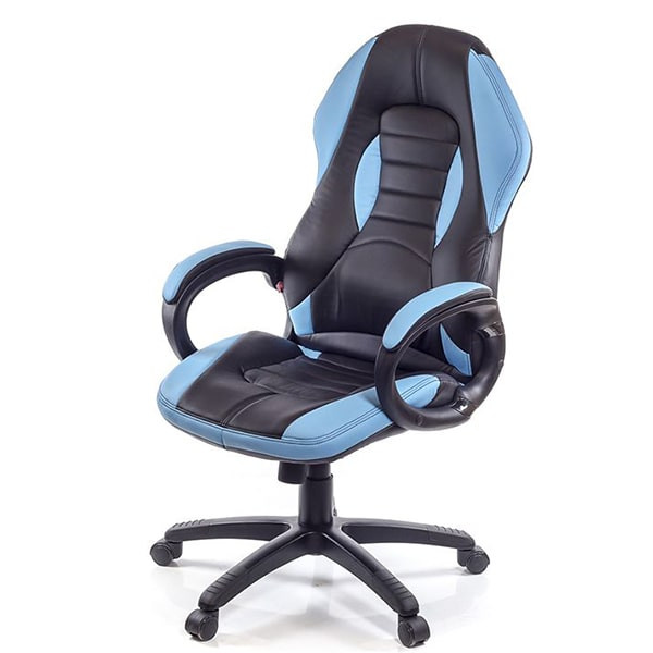 Кресло геймерское АКЛАС Плей PL TILT Чёрно-синий-0