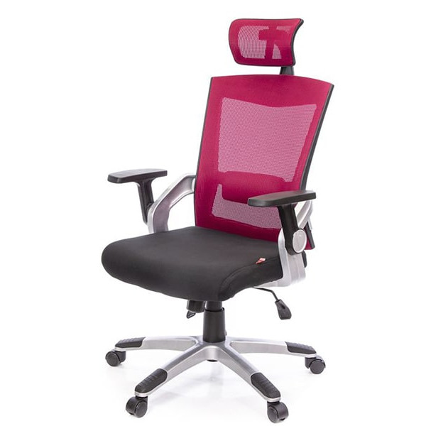 Крісло комп'ютерне АКЛАС Прима PL HR ANF Червоний-0